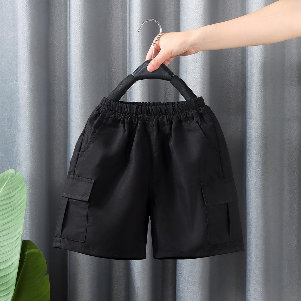 Boys Summer Casual Fashion Cargo Pants Comfortable Breathable Loose Sports Teen Shorts Spring Summer Children Casual Short Pants