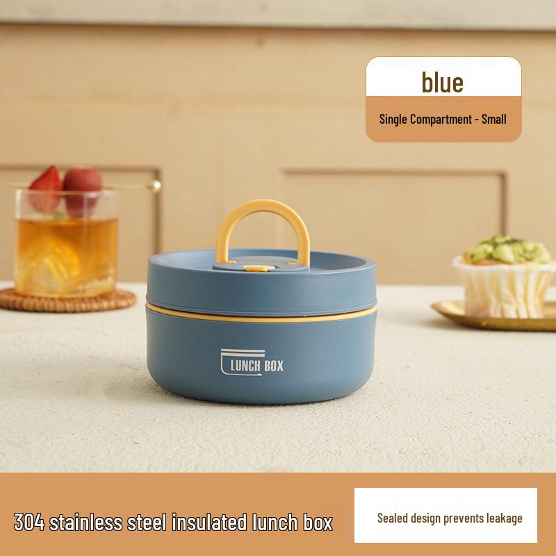 Stainless Steel Insulated Lunch Bento Box with Lid for Students and Office Workers