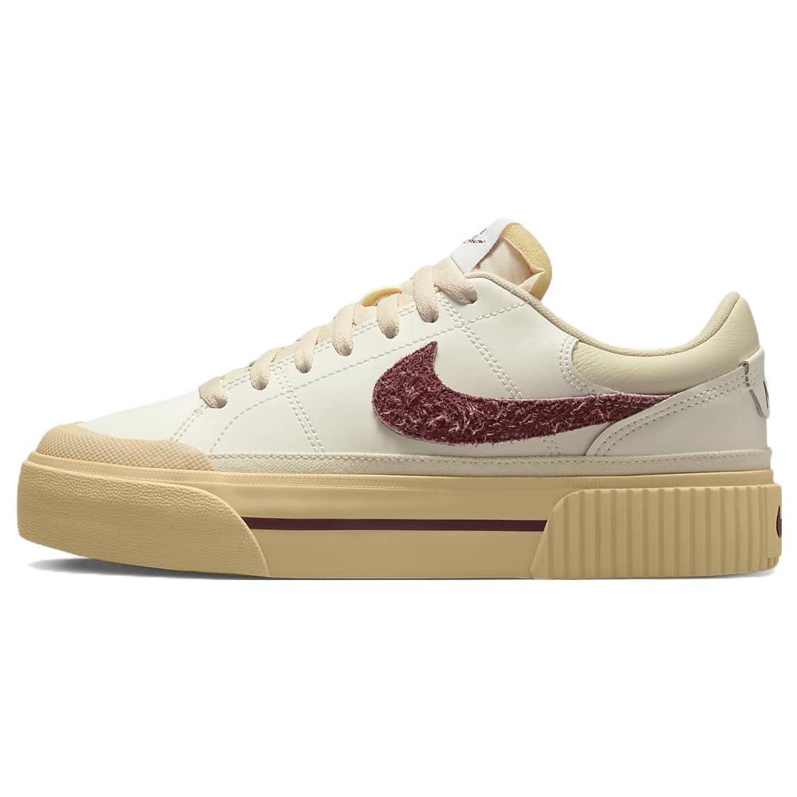 

Новые женские кроссовки Nike Court Legacy Lift Sail Dark Beetroot DZ4766-133 40