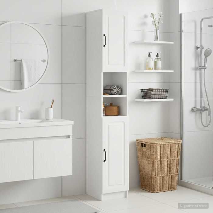Maison Exclusive - Armoire de Salle de Bain avec Étagère Ouverte UTRECHT