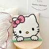 Cute Cartoon Art Cat H-Hellokitty Kawaii Cushion Cover Soft Pillow Case For Sofa Living Room Home Office Decor Protective Covers