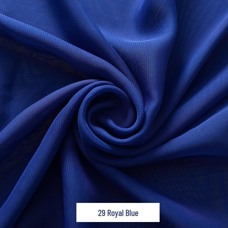 Solid Color Georgette Chiffon Dance Dress Lining Fabric