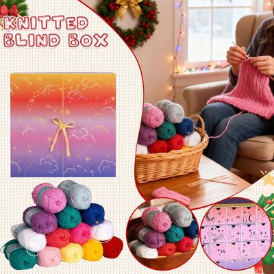 Calendrier de l'Avent 25 Jours de Projets avec Tutoriels DIY Artisanat Laine Compte à Rebours
