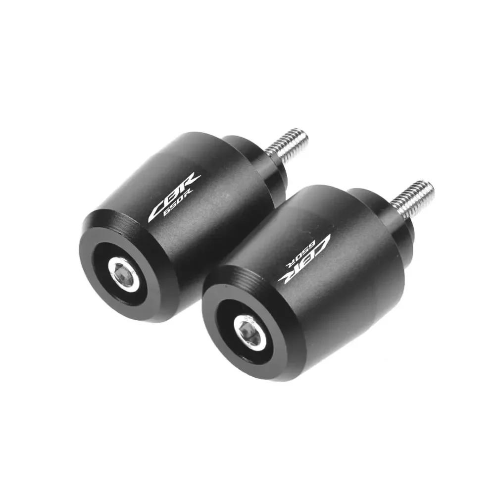 Motorcycle Handle Bar Ends Plug Grips Handlebar Plug Caps Slider 7/8'' 22mm For Honda CBR650R CBR650F 2014-2023