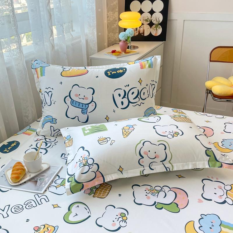 cotton Pillowcase Cotton Animals Dog Print Pillow shame