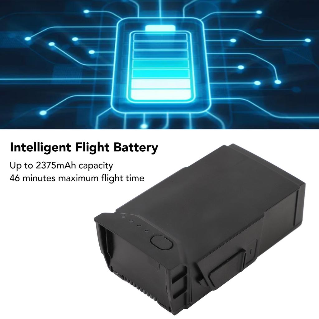 Intelligent Flight Battery For MAVIC Air 1 Drone Replacement Rechargeable 2375mAh 46 Mins Maximum Flight Time