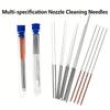 Heavy Duty Car Windshield Washer Jet Cleaning Needle With Smooth Tip Suitable For Removing Blockages From Wiper Nozzles