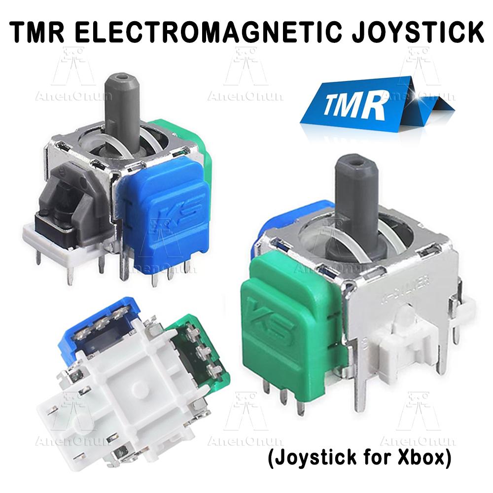 Joystick Électromagnétique TMR pour Manette PS5/PS4/Xbox Stick Analogique 3D Sans Dérive Kit de Remplacement Amélioré 2PCS
