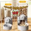 Pet Cage Hanging Water Dispenser Cat Dog Automatic Water Fountain Feeder Cage Pet Food Bowl