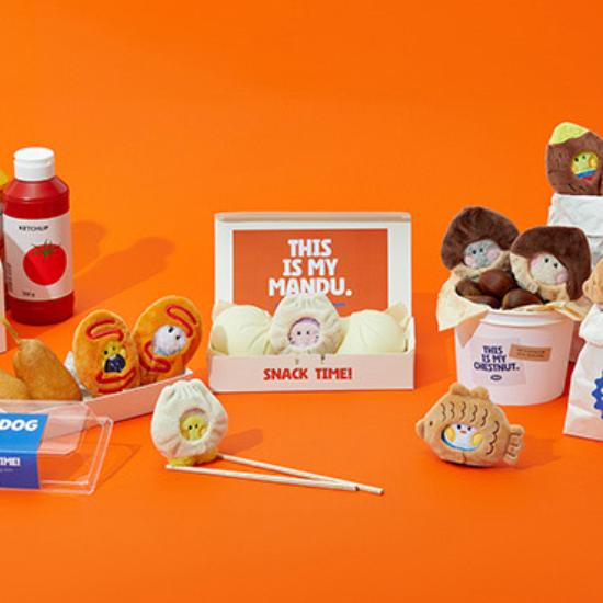 

Брелок для ключей TREASURE x TRUZ mini minini Snack Doll