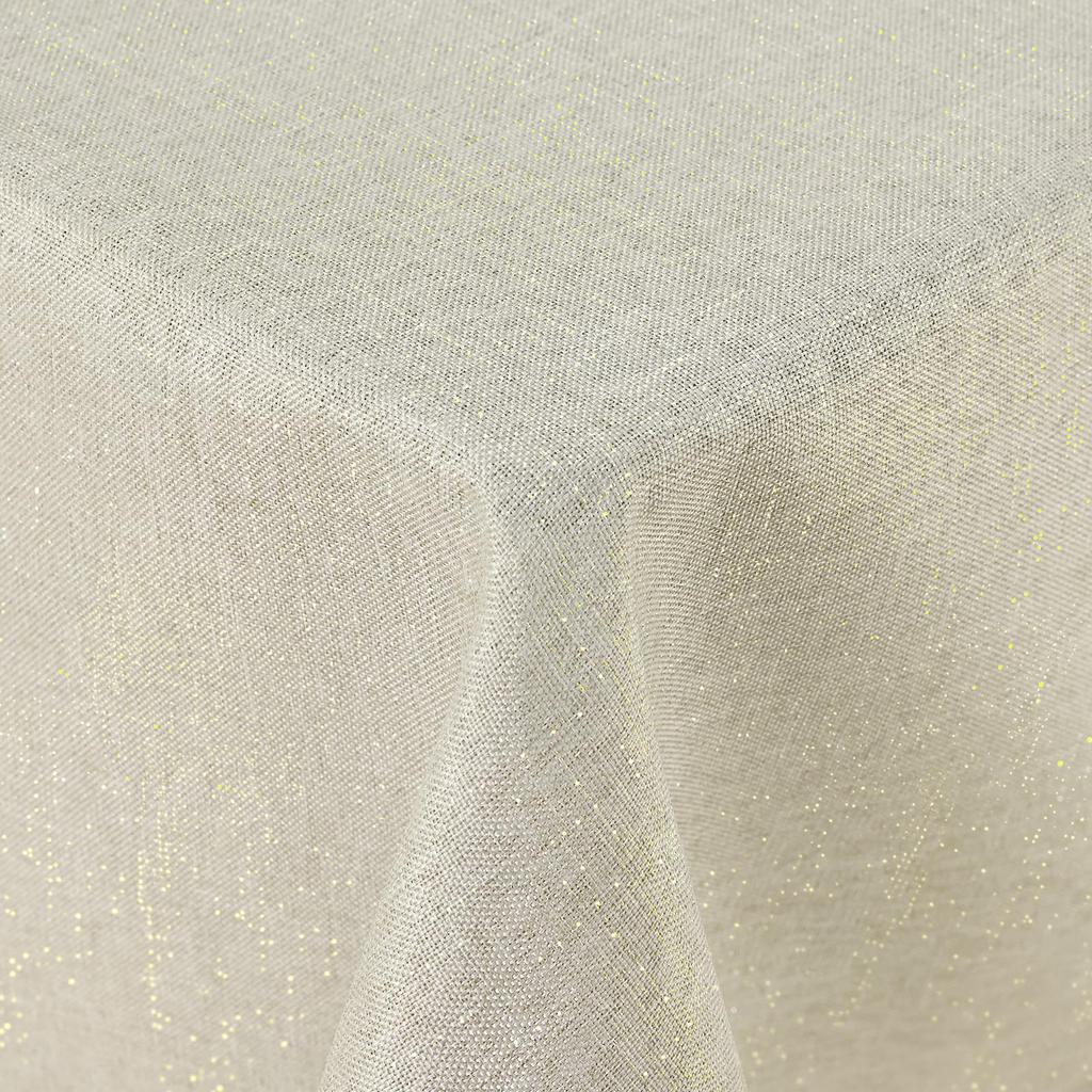 HAPIHAPPY Domestic Rectangle And Round Table Cloth Glitter Linen Tablecloth Washable Solid Color Tablecloth For Hotel Banquet