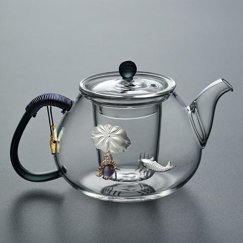 Diller Small Glass Infuser Teapot