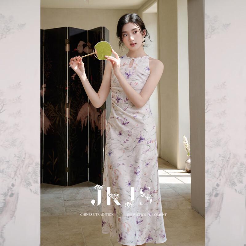 

JK&JS Yutangxin New Chinese Style Qipao-Inspired Dress M