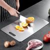 Titanium Cutting Boards Stainless Steel Cutting Board Double-Sided Food Grade Cutting Board Kitchen accessories