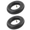 Pachet de 2 Camere de Aer cu Valve TR87 Pentru Roabă, Cărucior cu Roți, Cărucior Manual 3.00-4, 10X3, 260X85 Negru Ușor de Montat