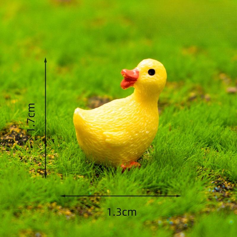Micro-landscape Decorative Items, Such As Simulated Ducks, Are Small Resin Craft Decorative Items for Garden Landscaping