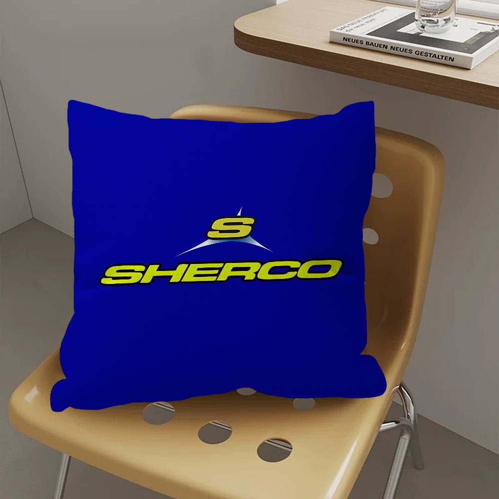 S-Sherco Logo Personalized Picture Text Home Decorative Pillows Household Gifts 45X45Cm