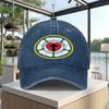 Unisex Lutherrose Baseballkappe Laufkappe Schirm Geeignet für Golf, Driving Range, Angeln, Outdoor-Sportarten