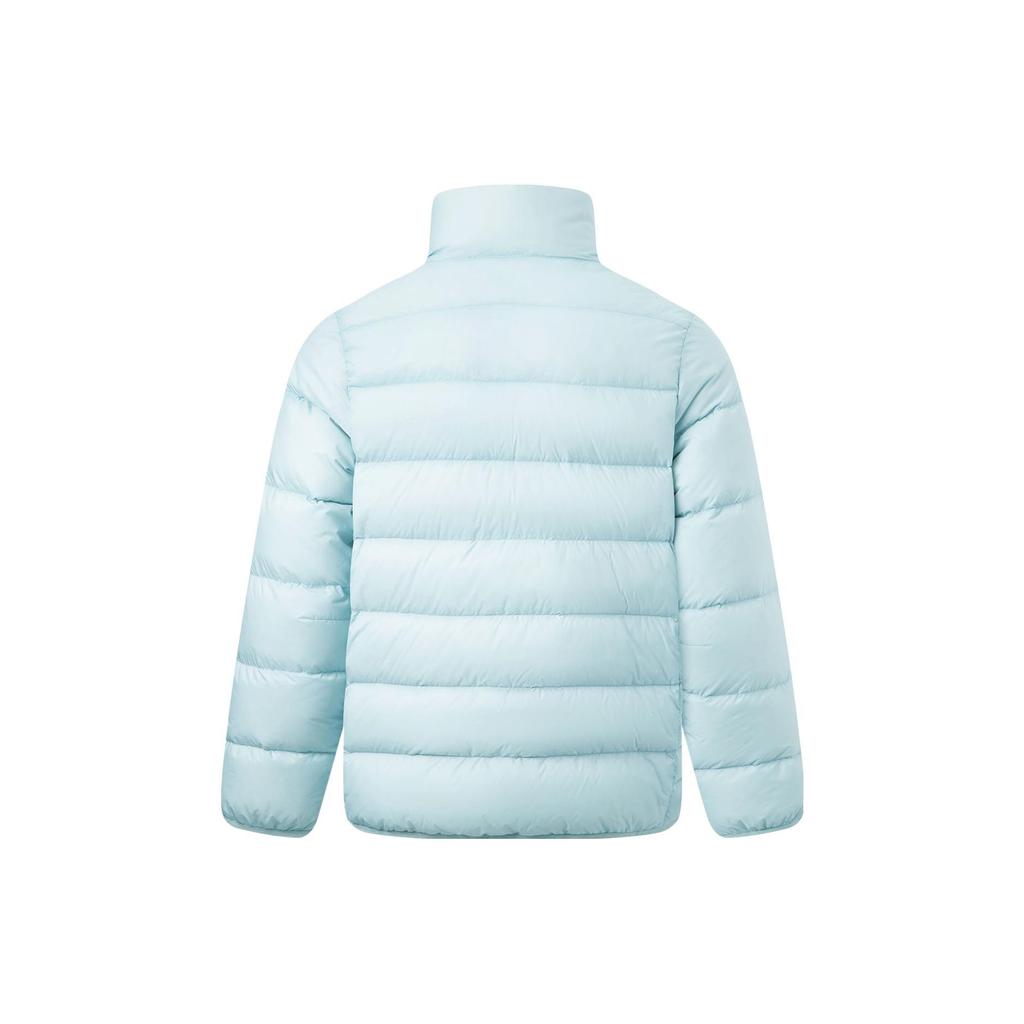 Li Ning CF Outdoor Stand Collar Warm Sports Down Jacket Unisex Jacket Light-Blue AYMT277-2