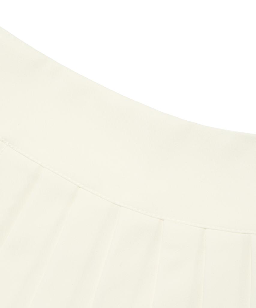 ROIDESROIS Teen Pleated Tennis Skirt (Ivory)