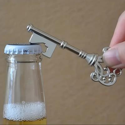 Vintage Crown Key Styling Bottle Opener for Bar or Home, Wine Tools, Party Gifts, Kitchen Gadgets, Keychain Pendants