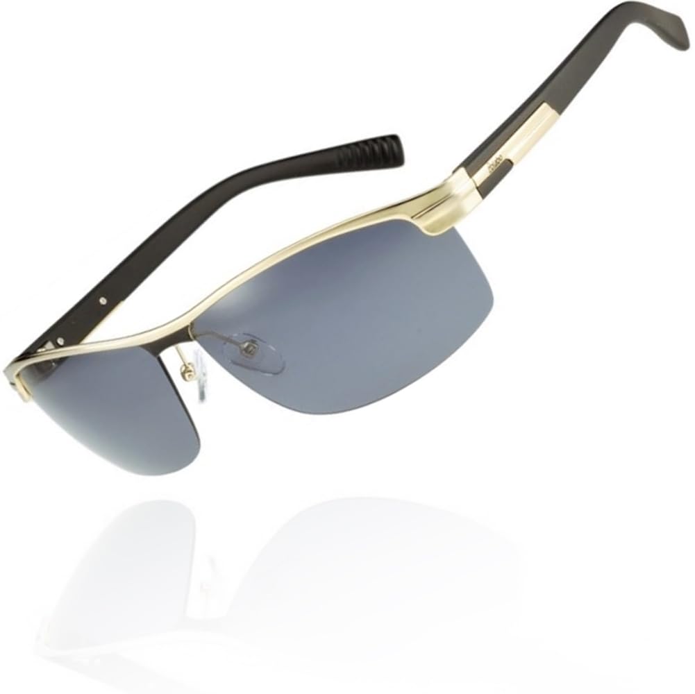 

Поляризованные солнцезащитные очки для и Металлические Крутые Лица Черные [Bokenoh] Мужские Рыбалка, Спорт, Вождение, Больше. [Sabae Planning/Сверхлегкая оправа] (не имеющий оправы