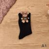 1Pair Plush Bear Stockings Autumn Winter Female Stockings Kawaii Cute Socks Lovely Korean Style Socks For Girls