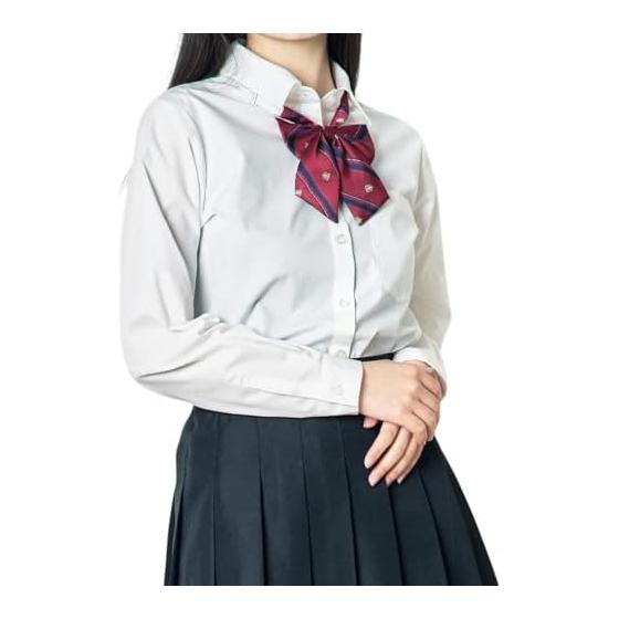 [Wigo] School Shirt, Long Sleeve Top, Uniform, School, Girls  High School, High School, Junior High School, Cosplay Event, Spring, Summer, Autumn,