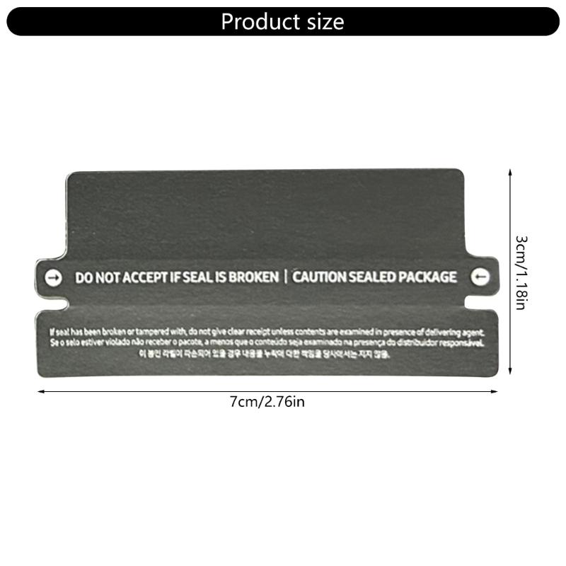 Box Seal Stickers Easy To Use With Anti Tamper Design for FOLD 5/Flip 5 Electronics Packaging Needs Easy & Efficient Use
