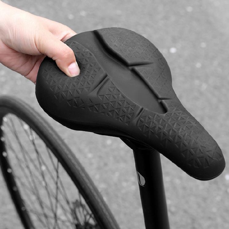 Thicken Bicycles Seats Cover Cushion Shock Absorption Bicycles Cycling Saddles Road Bike Silicone Cushion Seats Cushion