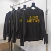 High Street Hoodie Reverse Letter Print Sweatshirt Loose Fit Young Men