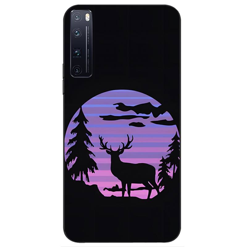 Hunting Animal and Fishing Man Phone Case Fundas for Huawei Y9 Y7 Y5 Y6 Prime 2019 Y9s Mate 30 20 10 Lite 40 Pro Nova 5t Cover