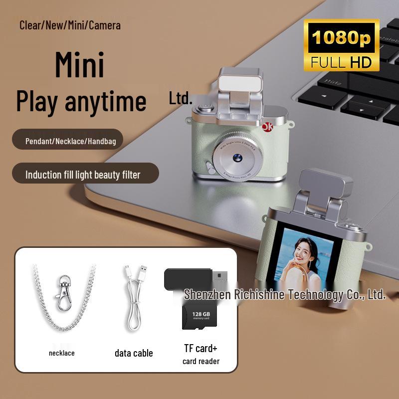 Retro Dual Camera HD Mini Travel Camera for Students