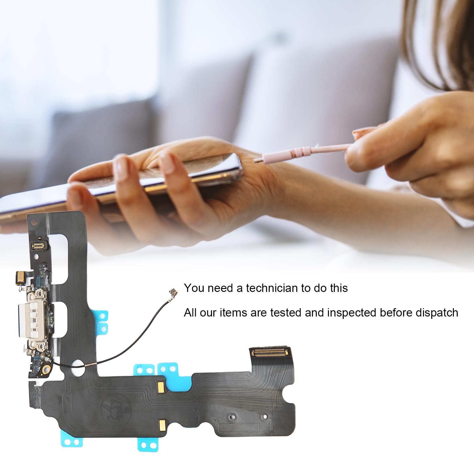 Charging Port Module USB Charging Port Dock Connector Microphone Signal     Cable Module for   7 Plus