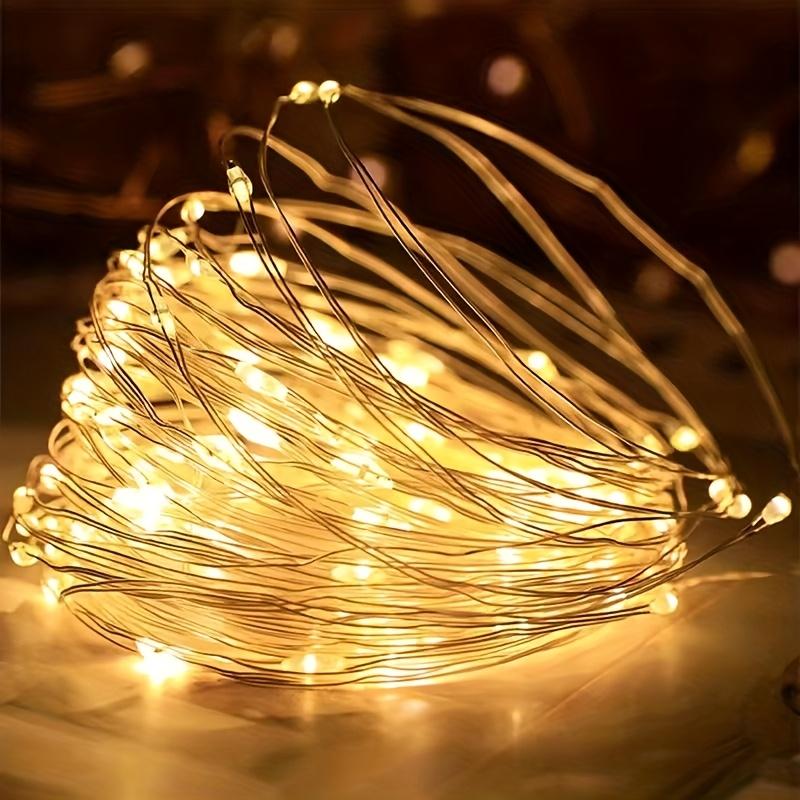 1PC 118.11/196.85 Battery Box Wreath LED Wedding Decoration Home Party Decoration Fairy String Light