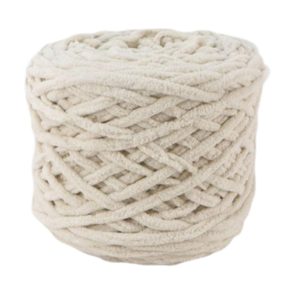 Thick Chunky Yarn Fluffy Chenille Wool for Handmade Arm Knit Blankets Cushions Pet Bed Crochet