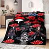 Naruto Logo Flannel Blanket Attractive Printed Design Fit For Bedroom Sofa Bed Chair Travel Picnic -HE25