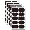 1PCS Blackboard Stickers Waterproof Chalkboard Kitchen Spice Label Sticker Home Jars Bottles Tags Blackboard Labels White Marker