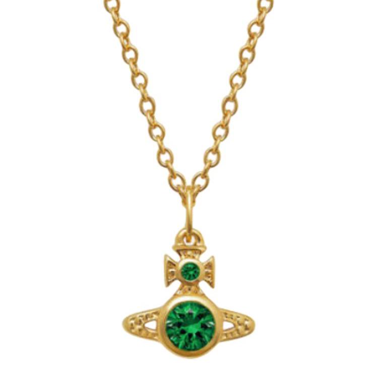 

Vivienne Westwood London Orb Brass Saturn Diamond Necklace Women necklace Gold 8053195071289 Box+Shopping Bag