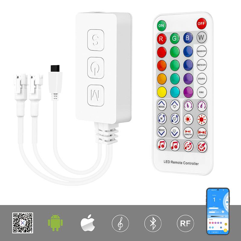 SP Controller RGBIC Light Strip with Bluetooth, WiFi, and Music App (Models 105/06/07/08/110E)