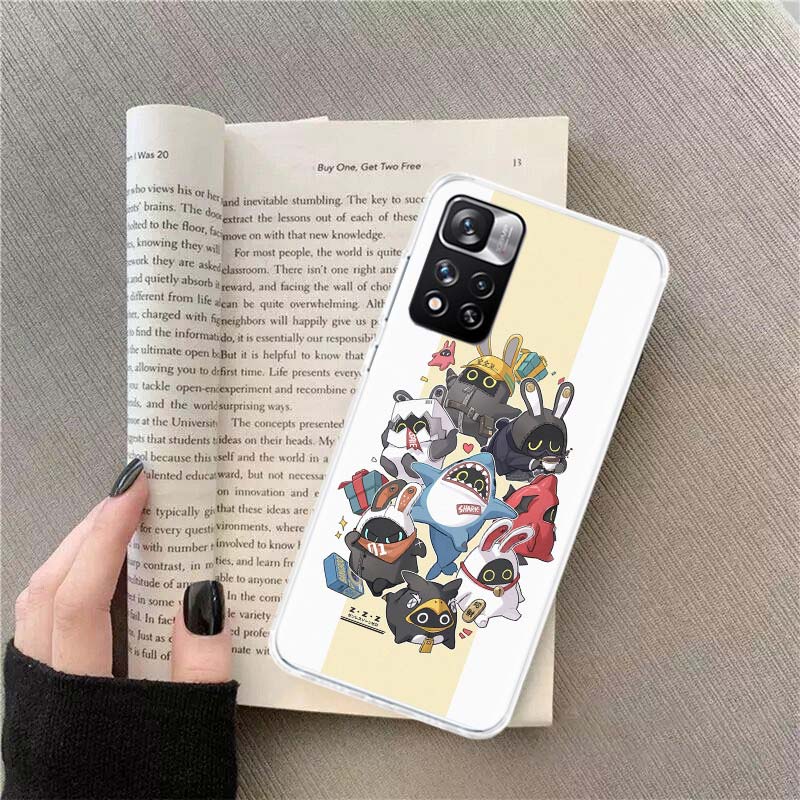 Zenless Zone Zero ZZZ Bangboo Phone Case For Redmi Note 13 12 Pro Plus 14 15 Pro 5G 11 11T 11E 11S 10 Pro 10S 9 9S Cover Cell Cl