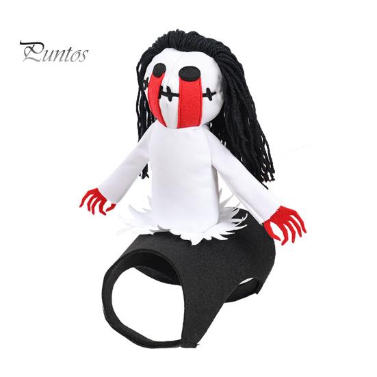 

Костюм питомца на Хэллоуин, забавный рыцарь Садако, костюм кошки, одежда для косплея собаки, страшный наряд для домашних животных, принадлежности для щенков для вечеринок, Рождества L белый