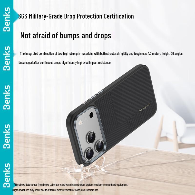 Benks Etui magnetyczne Kevlar Montage do iPhone 17 Pro Max