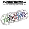 6-Bolt Bicycle Disc Brake Rotor Hydraulic Disc Brake 160/180 Ultra-Light High Strength Heat Dissipation Rotor for MTB Road Bike