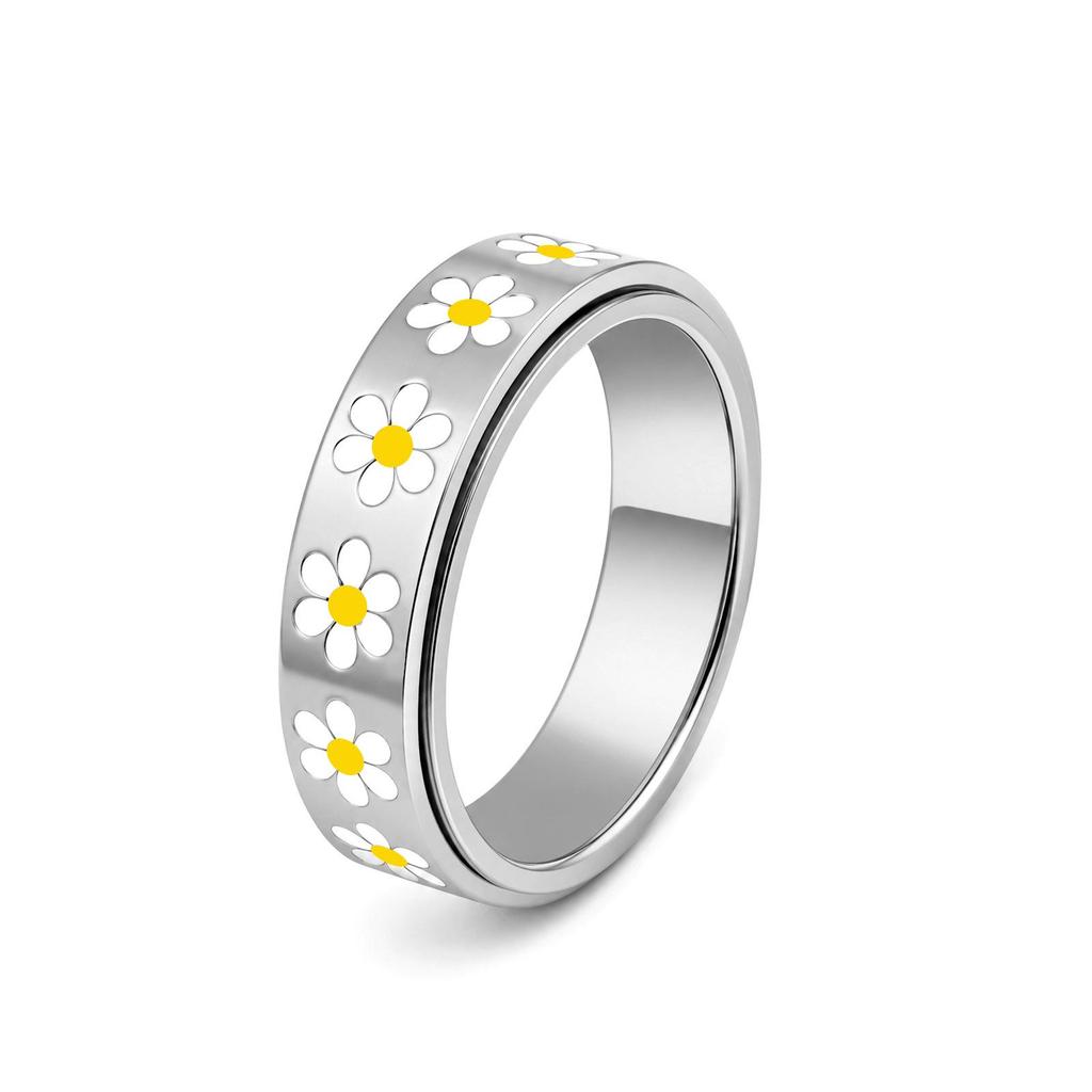 Girls' Stress Relief Spinning Finger Ring Jewelry Set – Popular, Stylish Design