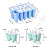 Silicone Ice Cream Mold: 10, 6, 4, 12 Cavities, Easy Release, Food Grade for Homemade Popsicles