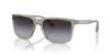 Sunglasses EA4047 SHINY TRANSPARENT GREEN 56 [Emporio Armani] Men's