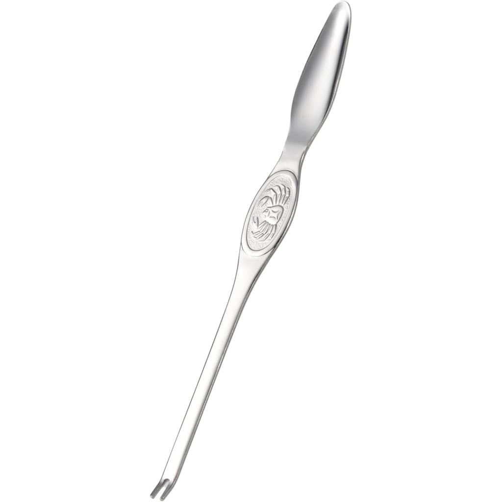 Takagi Stainless Steel Crab Set of Made In Ideal for Scooping Crab Innards and Even the Meat from Thin Spoons, 10. Japan. Legs.