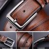 Paul Retro Business Casual Imitation Cowhide Belt - Men's Pin Buckle for Jeans