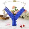Lace Women's Panties Transparent Sexy Panty Women's Low Waisted Thong No Trace Triangles